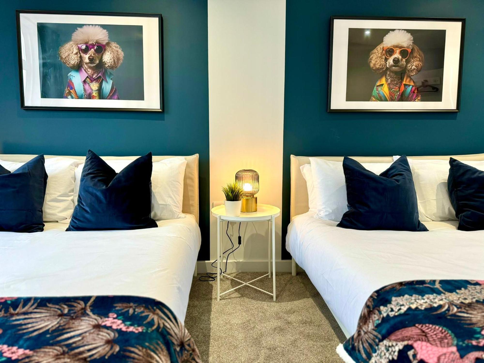 Amazing Large 3 Bedroom Apartment - Sleeps 8! Μπόρνμουθ Εξωτερικό φωτογραφία